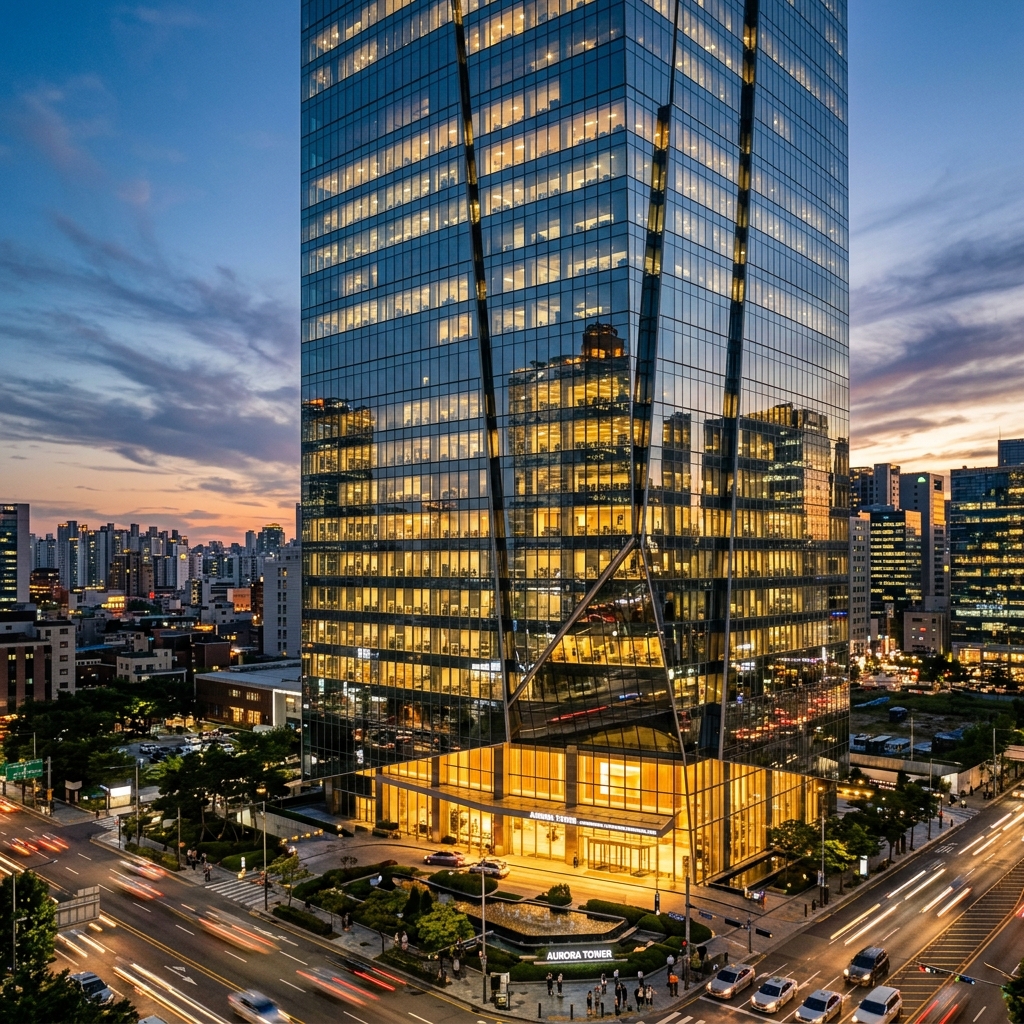 Commercial High-Rise Skyscraper Construction by Upside Builders